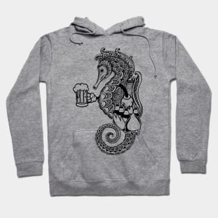 Seahorse Drink Beer Hoodie